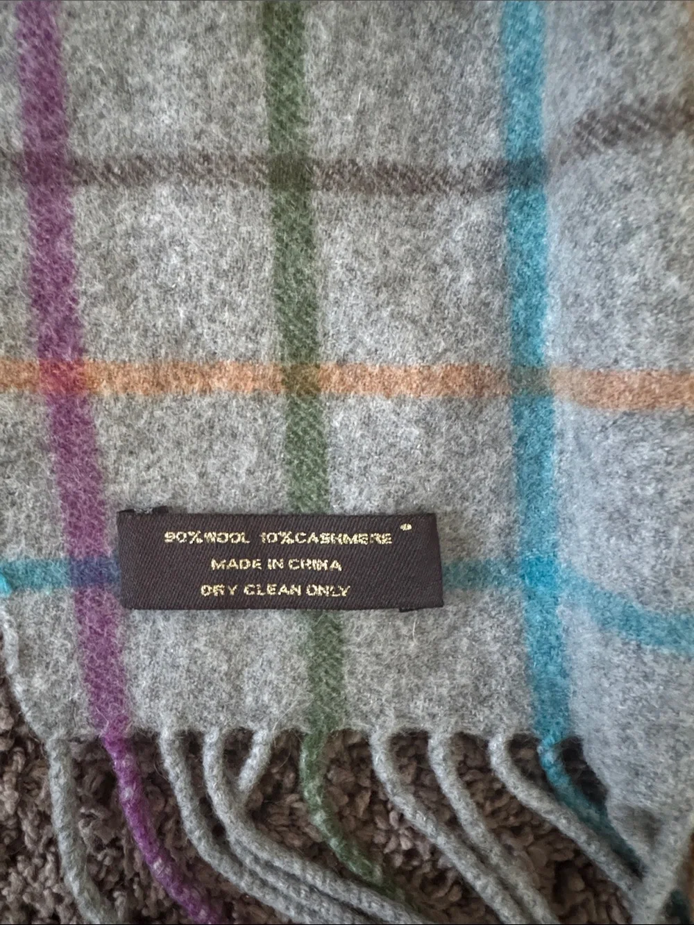 Coach Wool/Cashmere Scarf